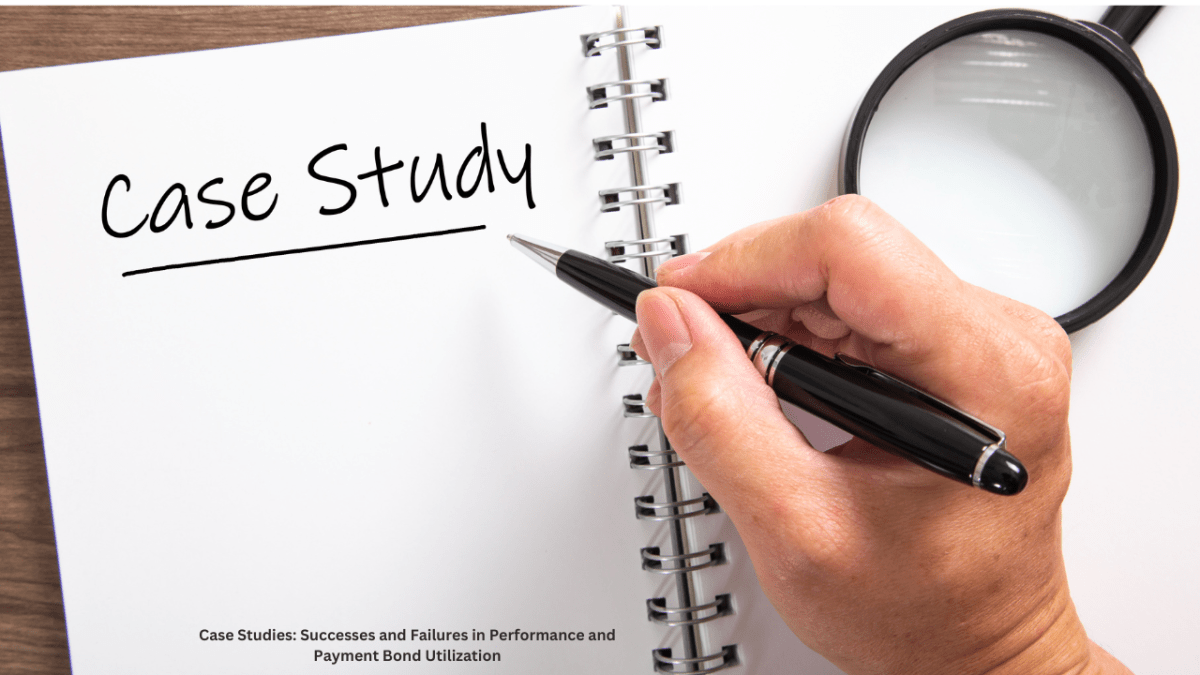Case Studies: Successes and Failures in Performance and Payment Bond Utilization